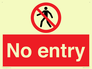 No entry
